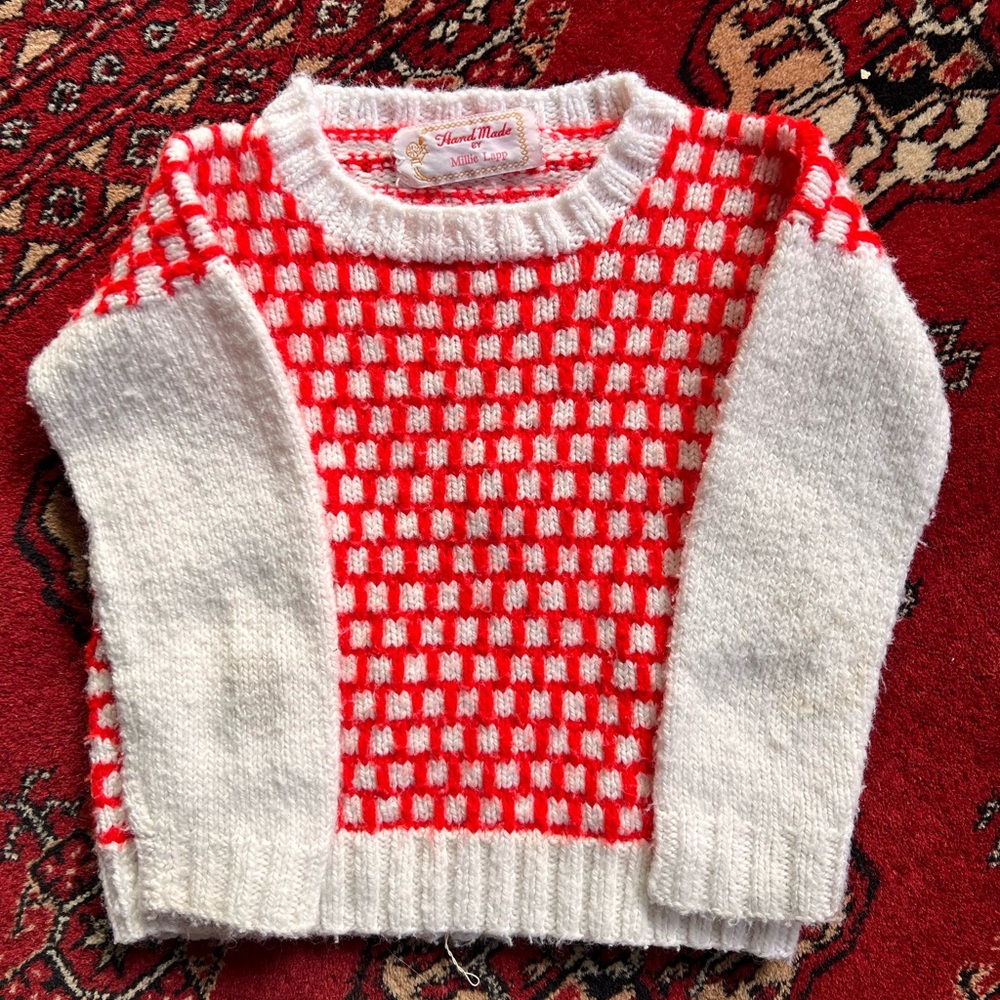 Handmade kids sweater